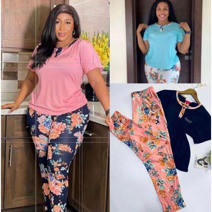 Ladies Wear Nightwear Top And Trouser